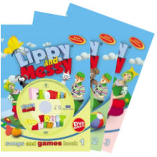 Lippy and Messy - Songs and Games 1, 2, 3 (1-30)