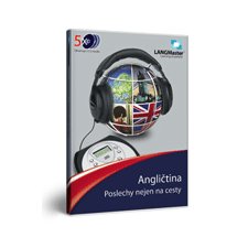 LANGMaster Anglitina - Poslechy nejen na cesty (5x audio CD) + drek