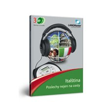 LANGMaster Italtina - Poslechy nejen na cesty (3x audio CD) + drek