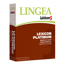 Lingea Lexicon 5 Německý slovník Platinum - ozvučený + dárek