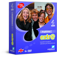 LANGMaster Angličtina EXTR@ - interaktivní jazykový videokurz pro DVD přehrávač + dárek