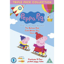 Angličtina pro děti - Peppa Pig - Triple Pack 3 (3x DVD film) + dárek