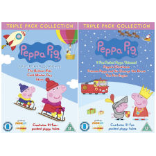 Anglitina pro dti - Peppa Pig - Bundle 2 (6x DVD film) + drek