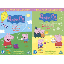 Anglitina pro dti - Peppa Pig - Bundle 1 (6x DVD film) + drek